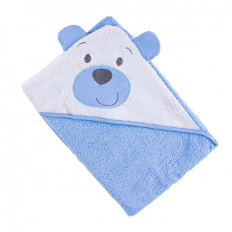 Бебешка хавлийка с качулка "Мече" 90/90