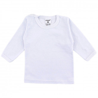 Памучна камизолка в бял цвят