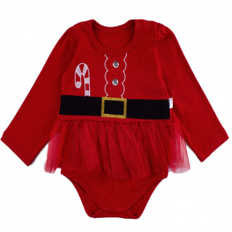 Коледна боди-рокля ,, Коледно елфче"