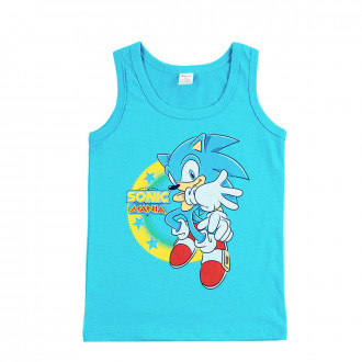 Детски потник за момчета в карибско синьо