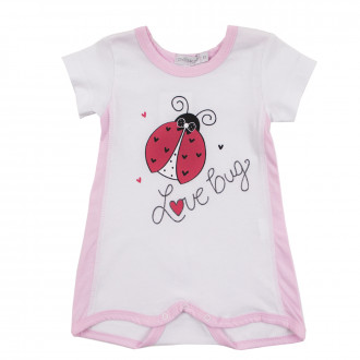 Летен гащеризон за момичета "Love bug"