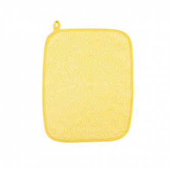 Хавлиена кърпа за лице и ръце в жълто 35 х 25 см