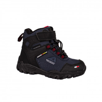 Водоотблъскващи зимни боти в черно и тъмносиньо