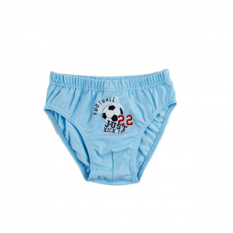 Детски слип ,,Football" в светлосиньо