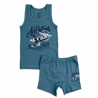 Комплект бельо в морско синьо ,,Air patrols"