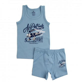 Комплект бельо в светлосиньо ,,Air patrols"