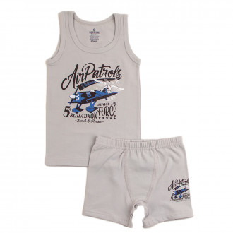 Комплект бельо в светлосиво ,,Air patrols"