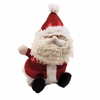 Плюшен Дядо Коледа 27см.