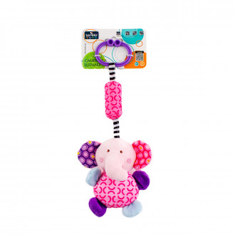 Бебешка играчка с камбанка "Слонче" 32 см