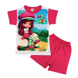 Детска лятна пижама за момичета (3 - 6 год.)