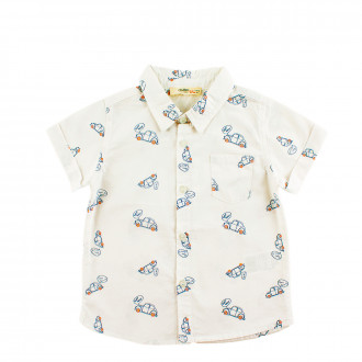 Лятна риза за момчета (6 мес. - 3 год.)