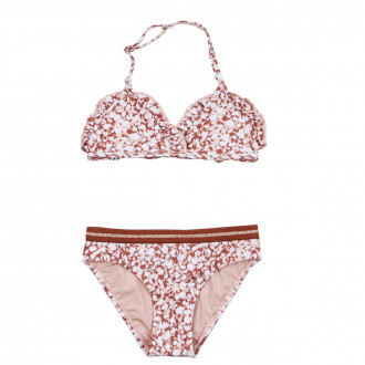 Детски бански от 2 части с къдрички