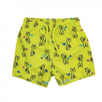 Детски бански за момчета в цвят лайм