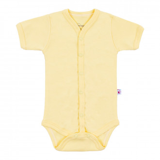 Бебешко боди от рипс с предно закопчаване