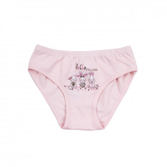 Детски бикини "Hello dreams" в цвят пудра