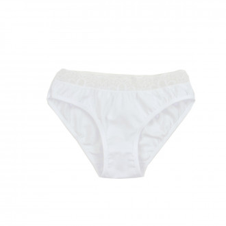 Детски бикини в екрю за момичета