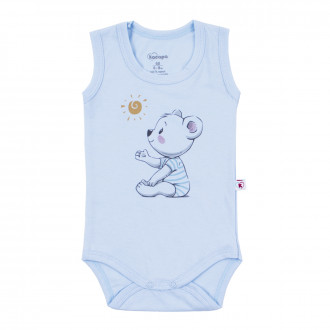 Боди-потник "Little bear" в синьо
