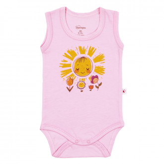 Боди-потник "Summer Euphoria" в розово