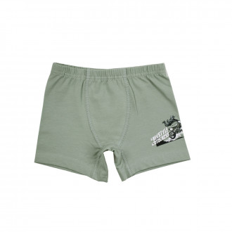 Боксер в зелено "Dirt race" за момчета