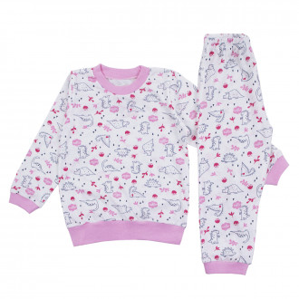 Детска пижама за момичета "Hello"