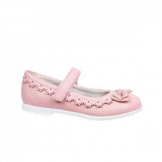 Детски анатомични обувки за момичета в светлорозово