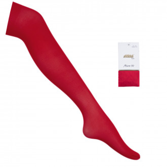 Детски чорапогащник 50 den в червено