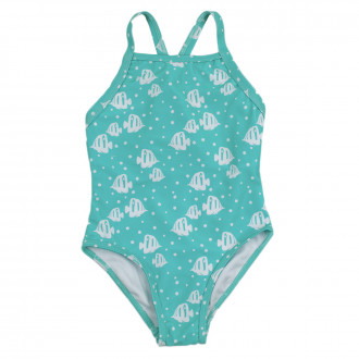 Детски цял бански за момичета "Рибки"