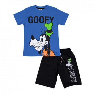 Детски комплект с анимацианен герой в синьо