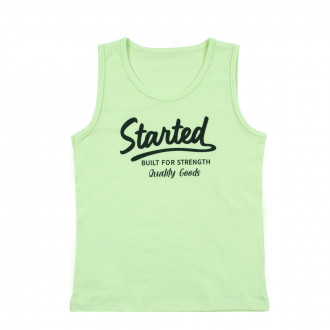 Детски потник "Started" в зелено