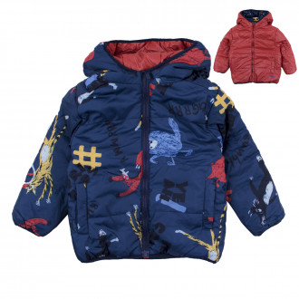 Двулицево зимно яке за момчета