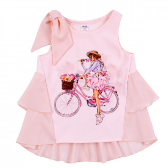 Ефирна туника с воали