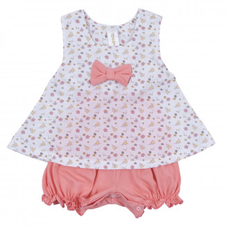 Бебешка рокля- гащеризон за момичета