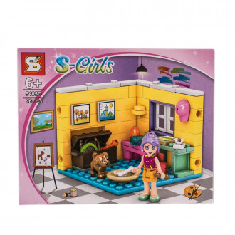 Конструктор "Дом" 23х20 см. 96 части