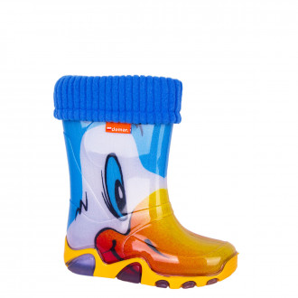 Детски гумени ботуши с термочорап (20 - 35)