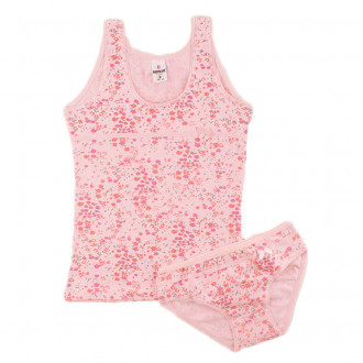 Комплект бельо за момичета "Цветенца" в пъстър цвят (0 - 10 год.)