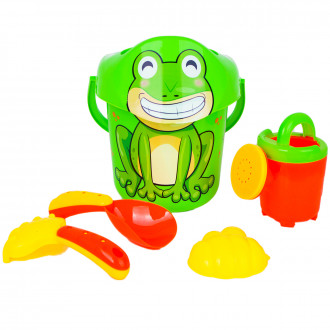 Комплект за игра на пясък кофичка с аксесоари 33 х 22 х 22 см.