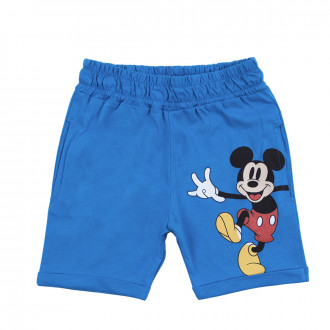 Каси панталони с анимационен герой в синьо