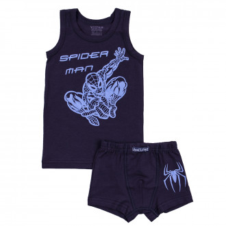 Комплект бельо в тъмносиньо ,,Spider"