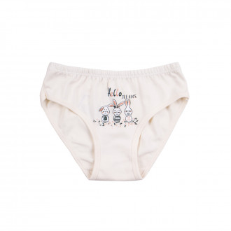 Детски бикини "Hello dreams" в цвят крем