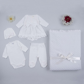 Комплект за изписване на момиченца от 5 части