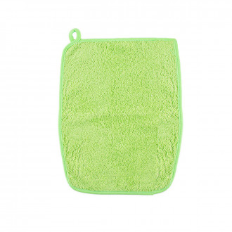 Хавлиена кърпа за лице и ръце в зелено 35 х 25 см