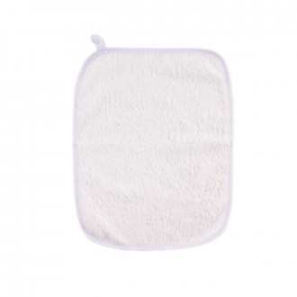 Хавлиена кърпа за лице и ръце в бяло 37 х 28 см