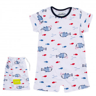 Летен гащеризон в торбичка "Fish"