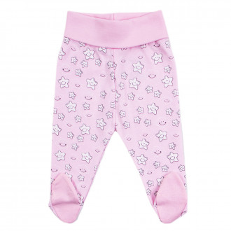 Памучни ританки в принтиран десен "Stars"