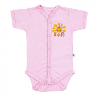 Памучно боди с предно закопчаване  "Summer Euphoria"