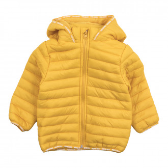 Капитонирано преходно яке в жълто