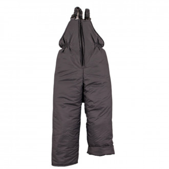 Детски шушляков гащеризон в цвят графит