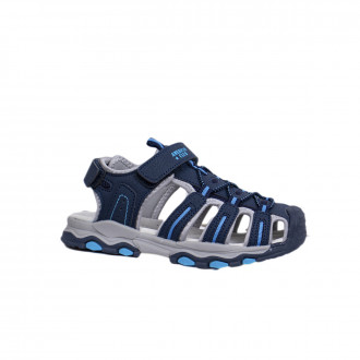 Детски анатомични сандали в синьо за момчета