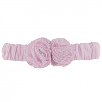 Детска лента за глава в розово