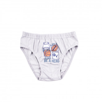 Детски слип ,,Let's play" в светлосиво